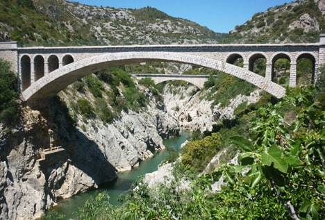 À Saint Guilhem le Désert, dans les Gorges de l'Hérault